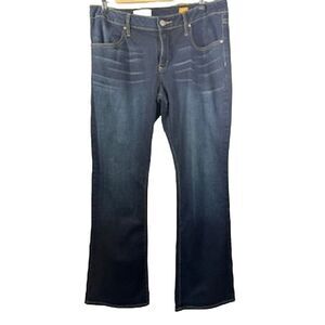 Anthropologie Dark Blue Boot Cut Jeans